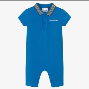 Boys Burberry one piece